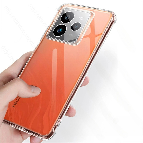 Pouzdro pro Realme GT 7 Pro, Dropproof, průhledné