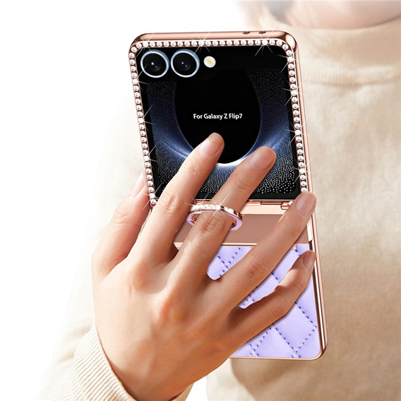 Pouzdro se sklem pro Samsung Galaxy Z Flip7 5G