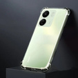Pouzdro pro Xiaomi Redmi 13C, Anti-Shock, průhledné + sklo 9H