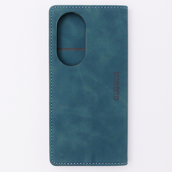 Pouzdro pro Oppo Reno 10 / 10 Pro, ERBORD Vintage peněženka s klopou, modré