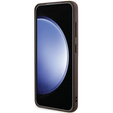 Pouzdro GUESS pro Samsung Galaxy A55, 4G Big Metal Logo, hnědé