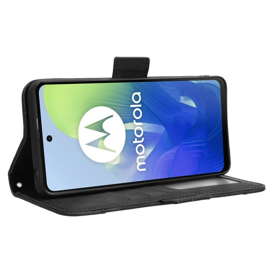Klopové pouzdro pro Motorola Moto E14, Card Slot, černé