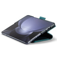 Flipové pouzdro CASEME pro Samsung Galaxy Z Fold6 5G, Litchi Wallet, zelené