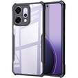 Pouzdro pro Oppo Reno 14, vyztužené, průhledné s černými boky