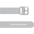 Pasek Silikonowy z klamrą 22mm uniwersalny - Grey