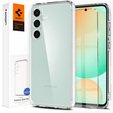 Pouzdro Spigen pro Samsung Galaxy S24 FE, Ultra Hybrid, průhledné + 9H tvrzené sklo