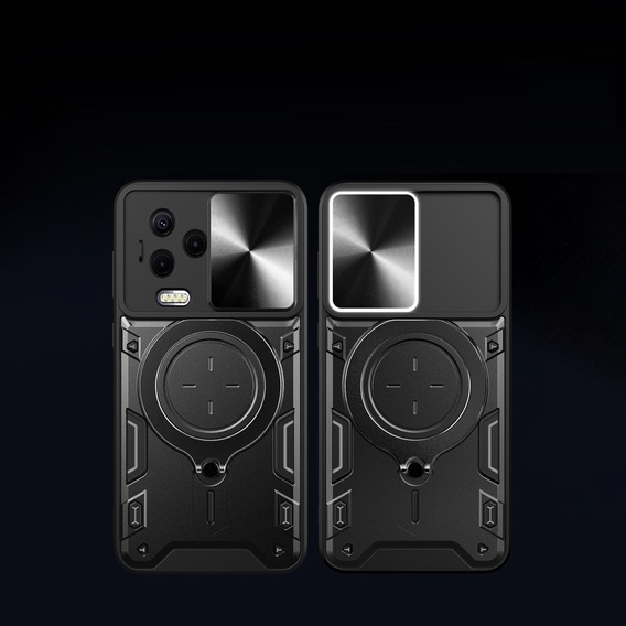 Pancéřové pouzdro pro Infinix Note 12 2023, CamShield Slide, černé