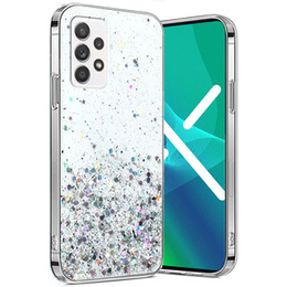 Pouzdro pro Samsung Galaxy A52 / A52s, Glittery, průhledné