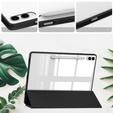 Pouzdro pro Samsung Galaxy Tab S9 FE+ Plus, Smartcase Hybrid, se slotem na stylus, černé