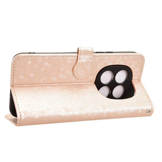 Pouzdro s klopou Wallet Rhombus pro Xiaomi Redmi Note 15 Pro Plus 5G / Poco M8 Pro 5G