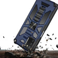Pouzdro pro Samsung Galaxy A03s, Armor Kickstand, modré