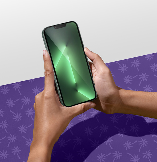 Tvrzené sklo Shy Palm pro iPhone 13 Pro Max