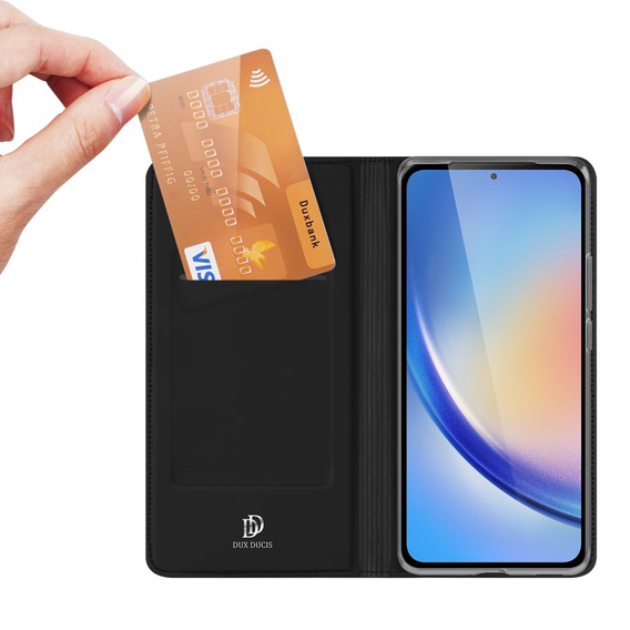 Pouzdro Dux Ducis pro Samsung Galaxy A35 5G, Skinpro, černé