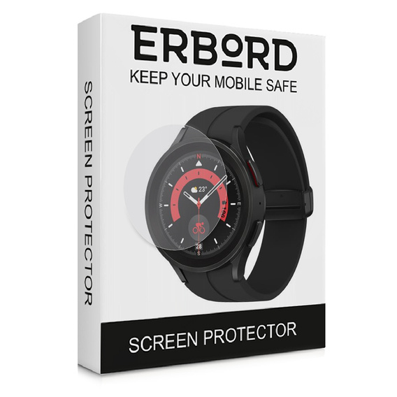 3x ERBORD Hydrogelová fólie pro Samsung Galaxy Watch 5 Pro 45mm