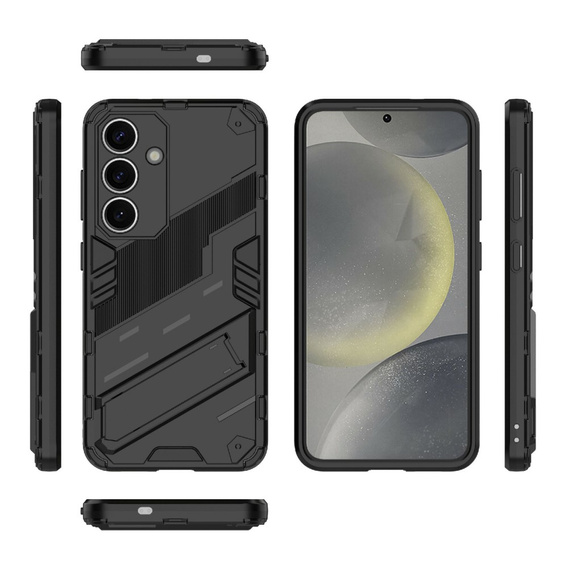 Pouzdro pro Samsung Galaxy A36 5G, Military kickstand, černé