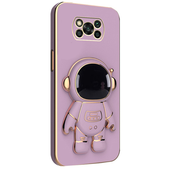 Pouzdro pro Xiaomi Poco X3 NFC / X3 Pro, Astronaut, fialové
