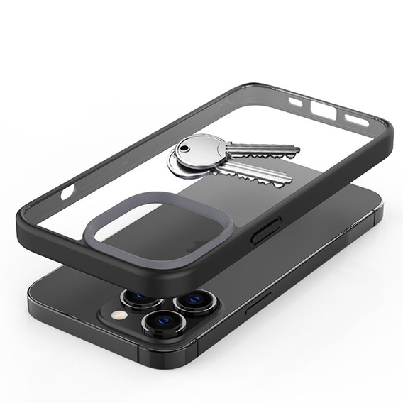 Pouzdro pro iPhone 13 Pro Max, ERBORD Hybrid Case, černé