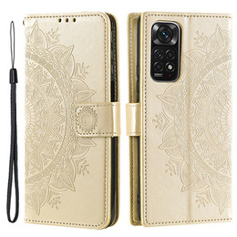 Klopové pouzdro pro Xiaomi Redmi Note 11/11S, Mandala, zlaté
