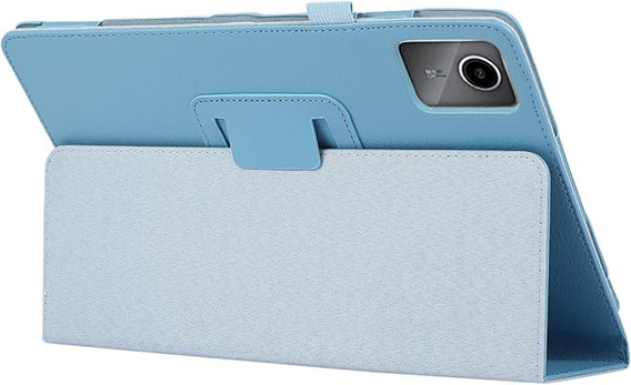 Pouzdro pro Lenovo Tab M11, bi-fold, s klopou, modré