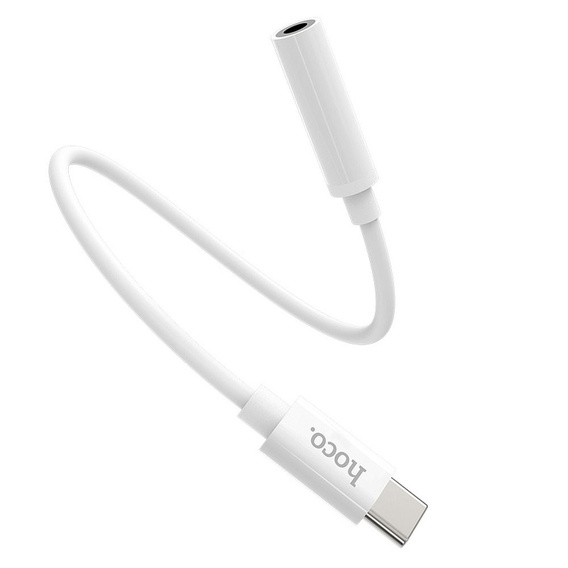 Adaptér AUX USB C na Jack 3,5 mm Hoco LS30