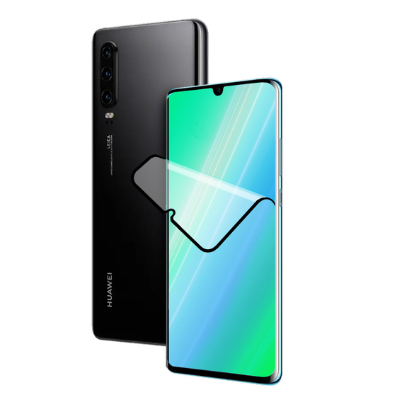 2x keramické hybridní sklo ERBORD pro Huawei P30 Pro