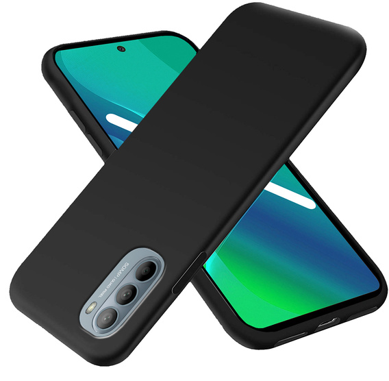 Tenké pouzdro pro Motorola Moto G51 5G, Slim, černé