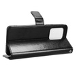 Klopové pouzdro pro Oppo Reno 13F / Oppo Reno 13FS, Crazy Horse Wallet, černé