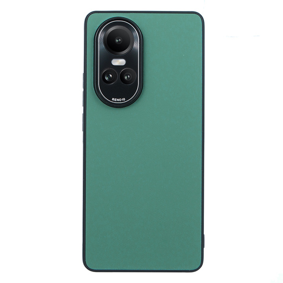 Kožené pouzdro pro Oppo Reno 10 / 10 Pro, leather hybrid, zelené