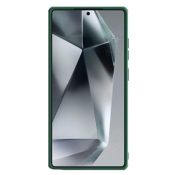 Pouzdro pro Samsung Galaxy S25 Ultra, obrněné Nillkin, CamShield Pro, zelené