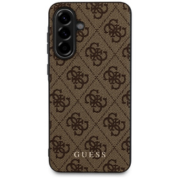 Pouzdro Guess 4G Metal Gold Logo pro Samsung Galaxy A56