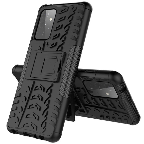 Pouzdro pro Samsung Galaxy A72 5G / A72 LTE, Tire Armor, černé