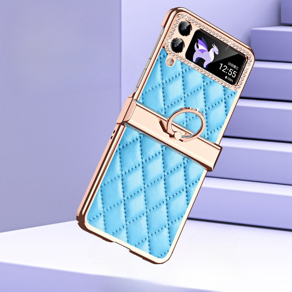 Pouzdro pro Samsung Galaxy Z Flip 4 5G, Rhombus Grid