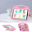 Dětské pouzdro pro iPad mini 7.9" 2019/2015/2014/2013/2012 (5/4/3/2/1 gen.), Cute Patterns, se stojánkem, růžové