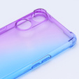 Pouzdro pro Oppo Reno8 T, Gradient Dropproof, Fialová / modrá