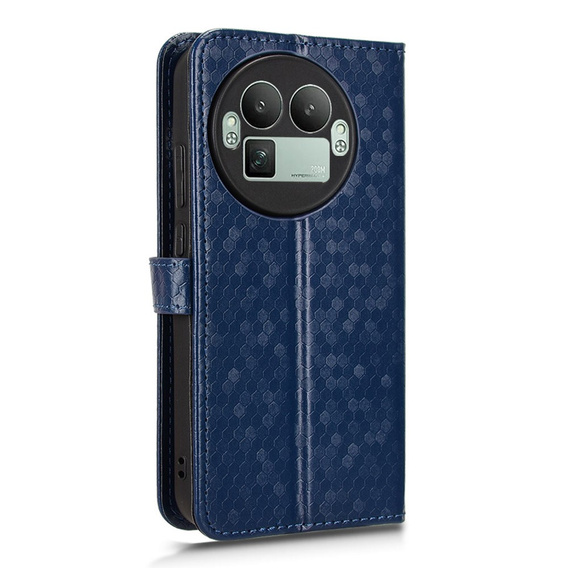 Pouzdro s klopou Wallet Rhombus pro Realme GT 8 Pro