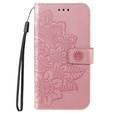 Klopové pouzdro pro Xiaomi Redmi 13C / Poco C65, Mandala Flower, růžové