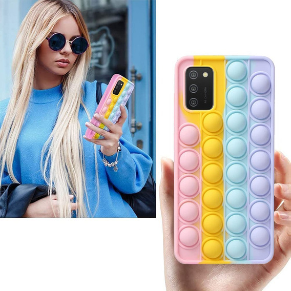 Pouzdro Push Bubble Pop It pro Samsung Galaxy A02S