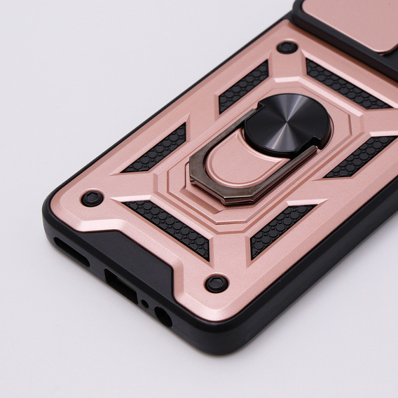 Pouzdro pro Motorola Moto G54 5G, CamShield Slide, růžové rose gold