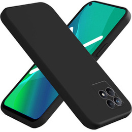 Pouzdro pro Realme 8i, Silicone Lite, černé