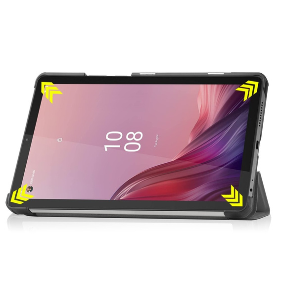 Pouzdro pro Lenovo Tab M9, Smartcase, šedé