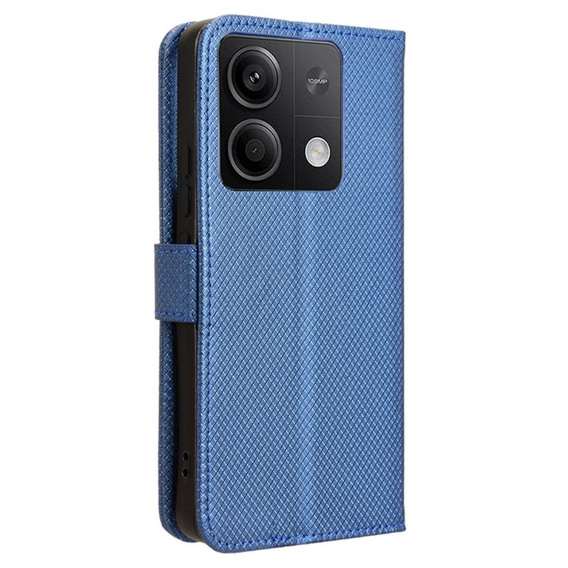 Klopové pouzdro pro Xiaomi Redmi Note 13 5G, Wallet Smart Magnet, modré