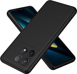 Pouzdro pro Xiaomi Poco F6 Pro, Silicone Lite, černé