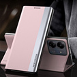 Klopové pouzdro pro Xiaomi Redmi 13C / Poco C65, Side Magnetic, růžové