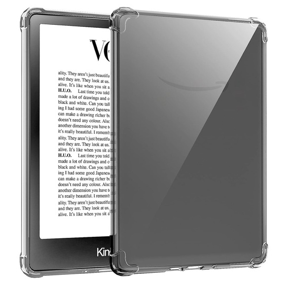 Pouzdro pro Amazon Kindle Paperwhite V / 5 2021, silikonové, průhledné