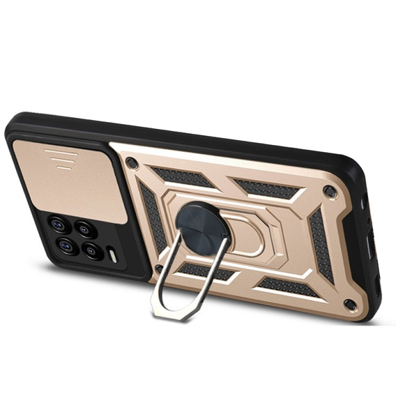 Pouzdro pro Realme 8 / 8 Pro, CamShield Slide, zlaté