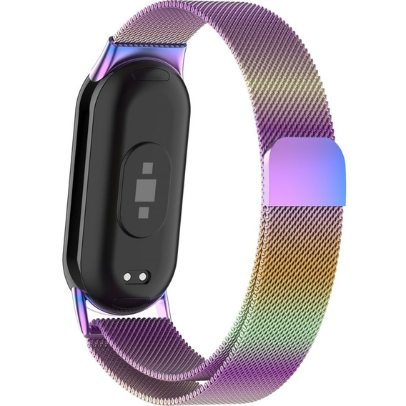 Milánský náramek s pouzdrem pro Xiaomi Smart Band 10 / 9 / 8, vícebarevné