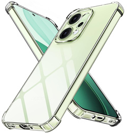Pouzdro pro Oppo Reno 14, vyztužené, s ochranou fotoaparátu, průhledné