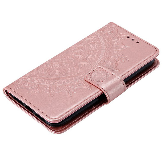 Klopové pouzdro pro Motorola Moto G71 5G, Mandala, modré
