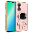 Pouzdro pro Oppo A17, Astronaut, růžové