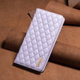 Klopové pouzdro pro Samsung Galaxy A34 5G, Wallet, BINFEN COLOR, fialové